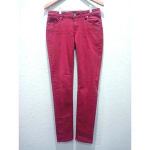Dear John Women's Skinny Jeans in Red